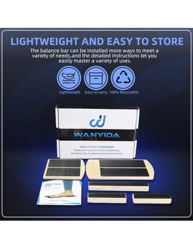 Ejercitador de Tobillo WANYIDA para Alivio de Dolor de Pie
