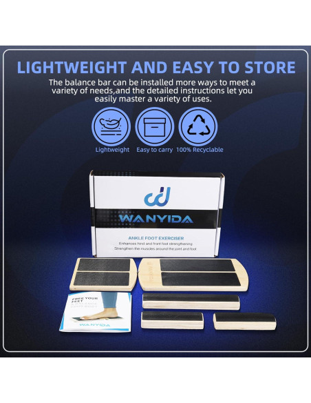 Ejercitador de Tobillo WANYIDA para Alivio de Dolor de Pie