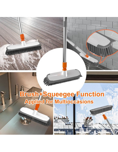 Cepillo de Fregado de Suelo BITOPE 2 en 1 Extensible 30 cm