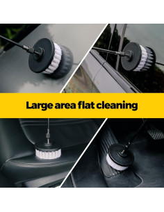 Holikme Kit de Cepillos para Taladro - 5 Accesorios de Limpieza 2