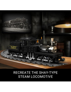 Juego de Construcción Locomotora Mould King 880 PCS LED Control 2