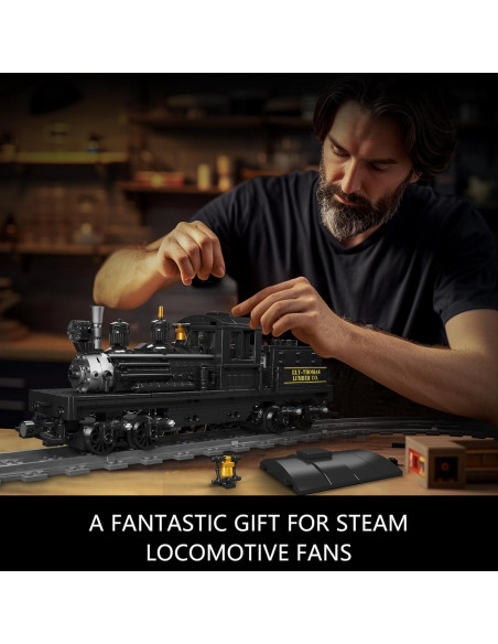 Juego de Construcción Locomotora Mould King 880 PCS LED Control