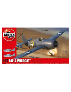 Kit de avión Airfix F4F-4 Wildcat 1:72 para armar