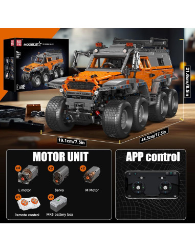 Mould King 13088 Camión Pickup Todo Terreno 3062 Piezas