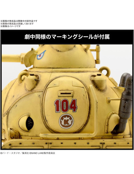 Kit de Modelo Tanque Sand Land 104 - Bandai Spirits 1/35