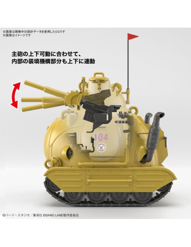 Kit de Modelo Tanque Sand Land 104 - Bandai Spirits 1/35