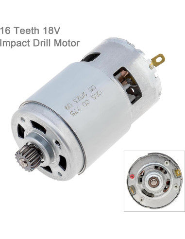 Motor DC 775 16 Dientes 18V ChgImposs para Taladro Eléctrico