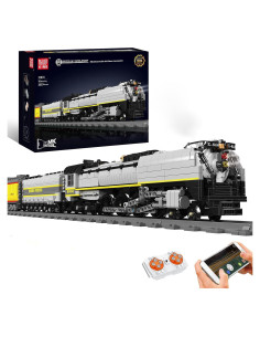 Mould King Kit Tren Locomotora Vapor UP844 3357 Piezas LED