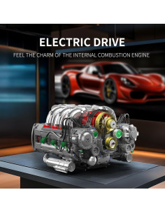 Kit Motor Boxer Mould King 10182 2375 Piezas STEM 2