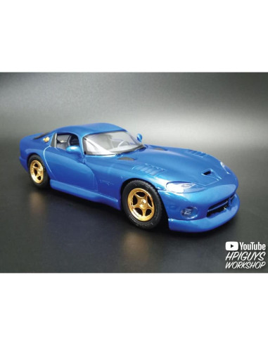 Kit Modelo AMT Hot Wheels Dodge Viper GTS 1/25 17,78 cm