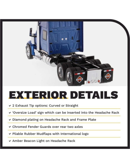 Camión Tractora Diecast Masters International Lonestar 1:50 Camión Tractora Diecast Masters International Lonestar 1:50