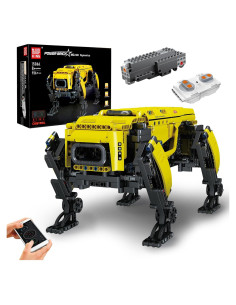Perro Robot Mecánico Mould King 15066 936 Piezas Control Remoto