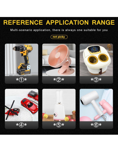 Motor DC 775 16 Dientes 18V ChgImposs para Taladro Eléctrico