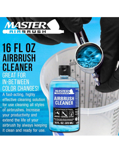 Limpiador de Aerógrafo Master 0.50 kg - 473 ml Multiusos