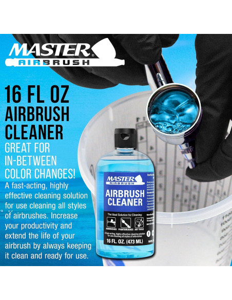 Limpiador de Aerógrafo Master 0.50 kg - 473 ml Multiusos