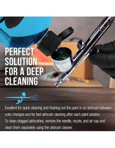 Limpiador de Aerógrafo Master 0.50 kg - 473 ml Multiusos