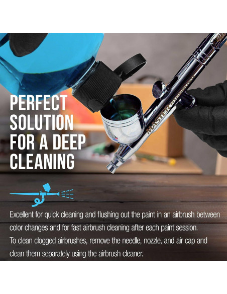 Limpiador de Aerógrafo Master 0.50 kg - 473 ml Multiusos