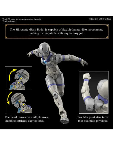 Caballero Liber Bandai 30MF Kit de Modelo Fantasía 12.7x10.16cm