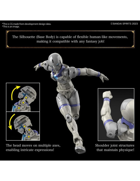 Caballero Liber Bandai 30MF Kit de Modelo Fantasía 12.7x10.16cm