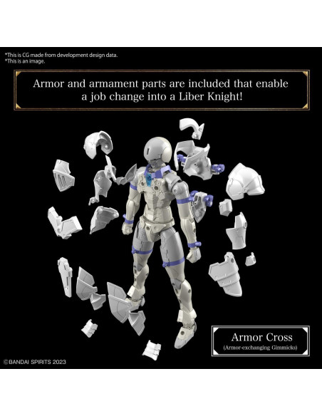Caballero Liber Bandai 30MF Kit de Modelo Fantasía 12.7x10.16cm