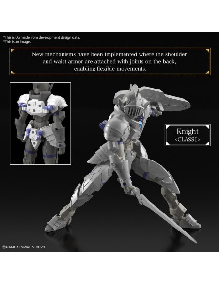 Caballero Liber Bandai 30MF Kit de Modelo Fantasía 12.7x10.16cm