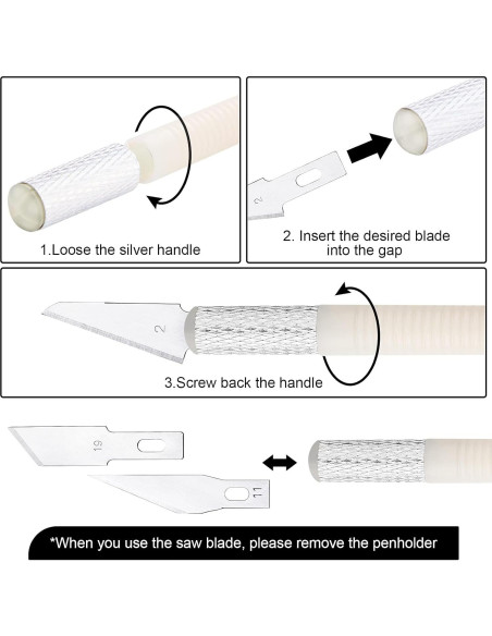 Juego de Mini Sierras de Hobby Honoson con 16 Cuchillas