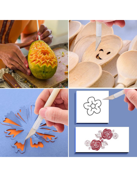 Juego de Mini Sierras de Hobby Honoson con 16 Cuchillas