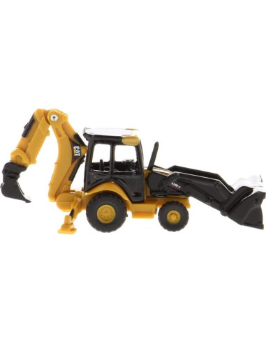 Retroexcavadora Caterpillar 420E Diecast Masters Miniatura