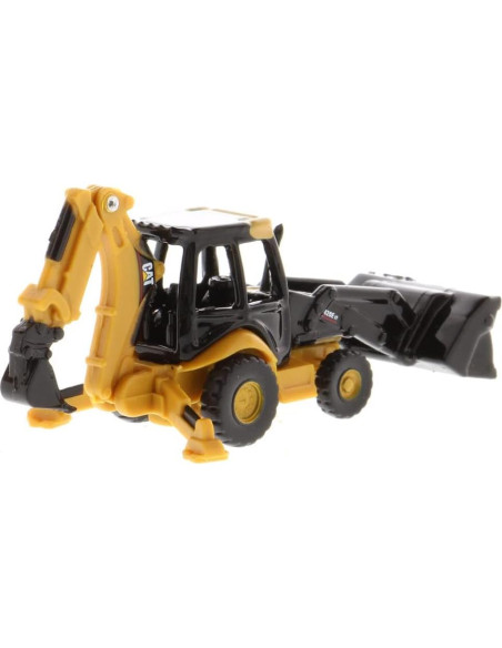 Retroexcavadora Caterpillar 420E Diecast Masters Miniatura