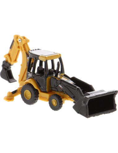 Retroexcavadora Caterpillar 420E Diecast Masters Miniatura