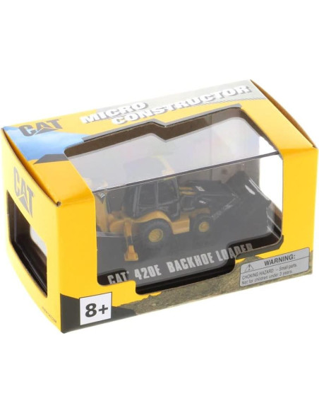 Retroexcavadora Caterpillar 420E Diecast Masters Miniatura