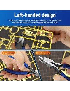 Cortador de Sprue Stedi MS-108L para Mano Izquierda 12,7 cm 2