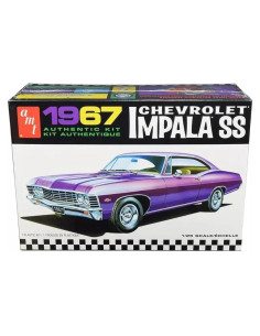 Kit de Modelo AMT 1967 Chevrolet Impala SS 1:25 Plástico
