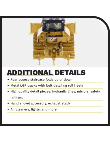 Tractor de Oruga Caterpillar D5 LGP Diecast 1:50 VPAT