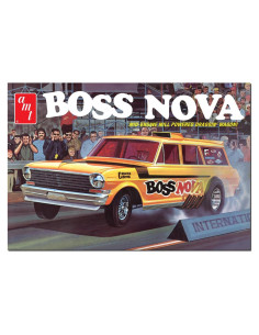 Kit de Modelo AMT Boss Nova Funny Car 1:25 117 Piezas