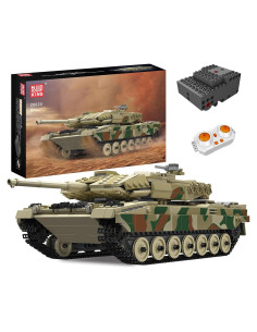 Tanque Leopard 2 Mould King 1091 Piezas Control Remoto APP