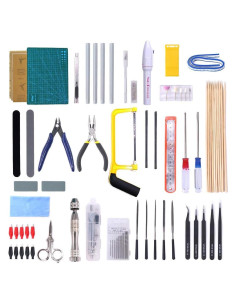 Kit de Herramientas de Modelismo Swpeet 87 Piezas para Principiantes