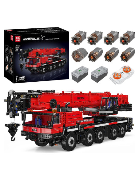 Grúa de Construcción Mould King 17074 Control Remoto 3218PCS
