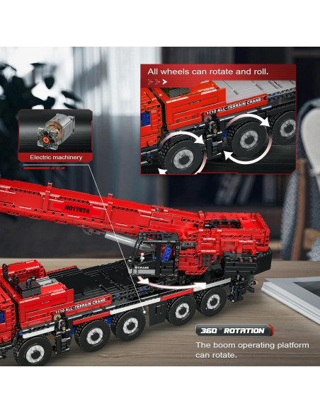 Grúa de Construcción Mould King 17074 Control Remoto 3218PCS