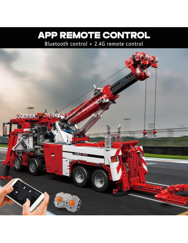 Vehículo de Rescate Mould King 17027 4883 Piezas con Motor