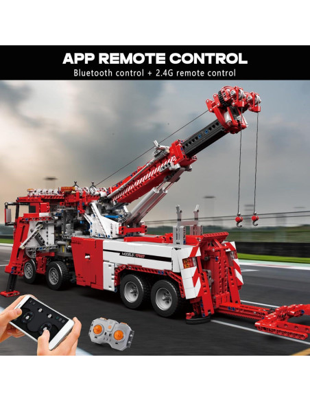 Vehículo de Rescate Mould King 17027 4883 Piezas con Motor