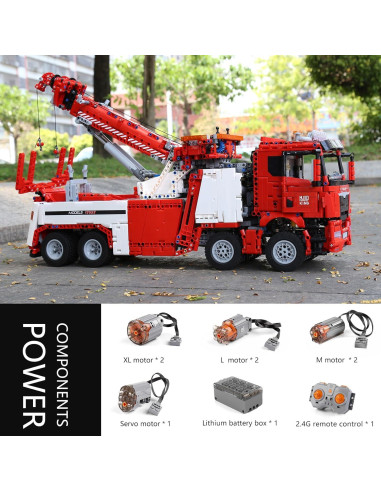 Vehículo de Rescate Mould King 17027 4883 Piezas con Motor