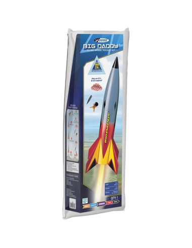 Cohete Estes Big Daddy 2162 Kit Modelo 51 cm Marrón