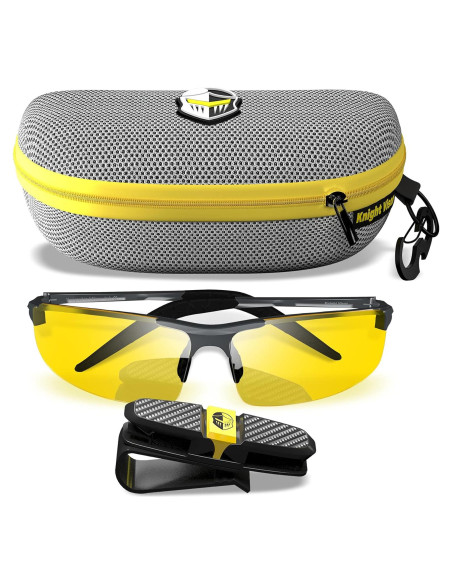 Gafas de Conducción Nocturna BLUPOND - Visión Amarilla HD