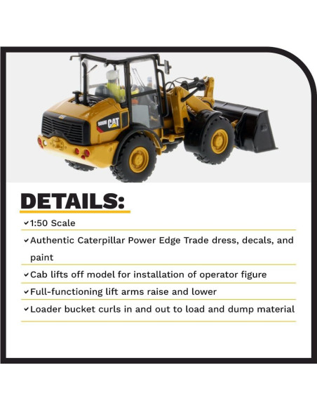 Cargadora Compacta Caterpillar 906M Diecast Masters 1:50