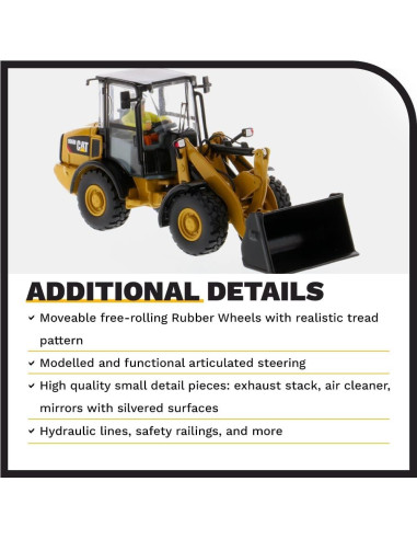 Cargadora Compacta Caterpillar 906M Diecast Masters 1:50