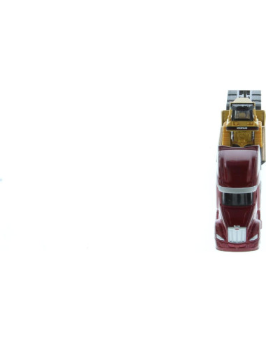 Tractora Tandem Peterbilt 579 UltraLoft 1:87 con Remolque y Bulldozer