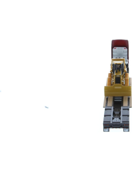 Tractora Tandem Peterbilt 579 UltraLoft 1:87 con Remolque y Bulldozer