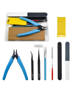 Juego de Herramientas BXQINLENX 9 Piezas para Modelismo