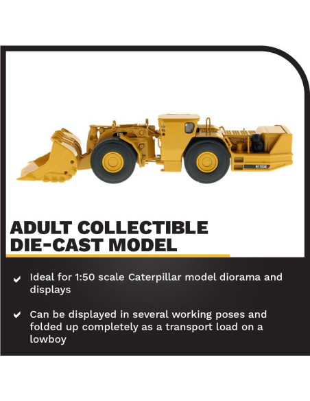 Cargador Caterpillar R1700G LHD Diecast Masters 1:50